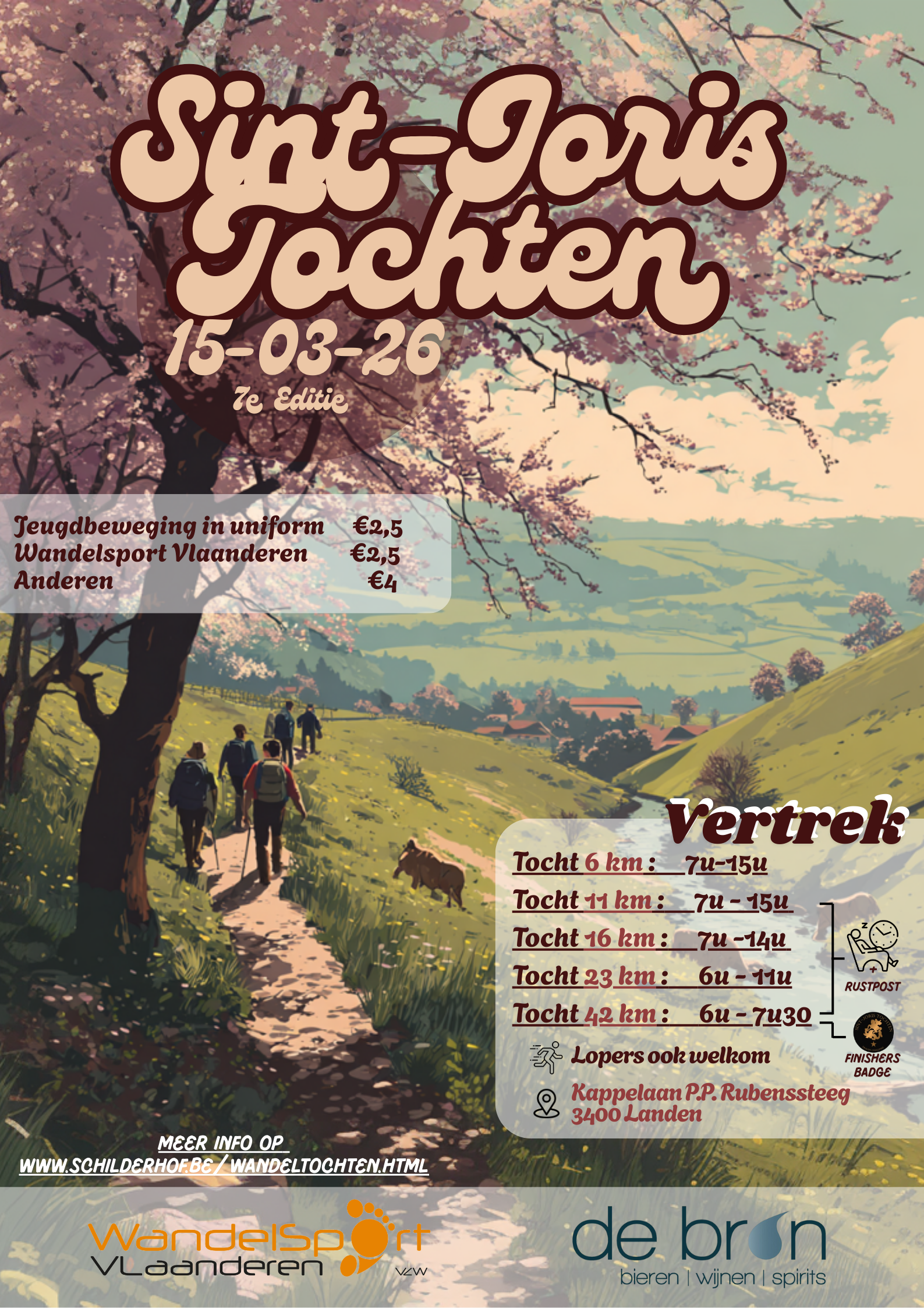 Affiche Sint-Joris Tochten